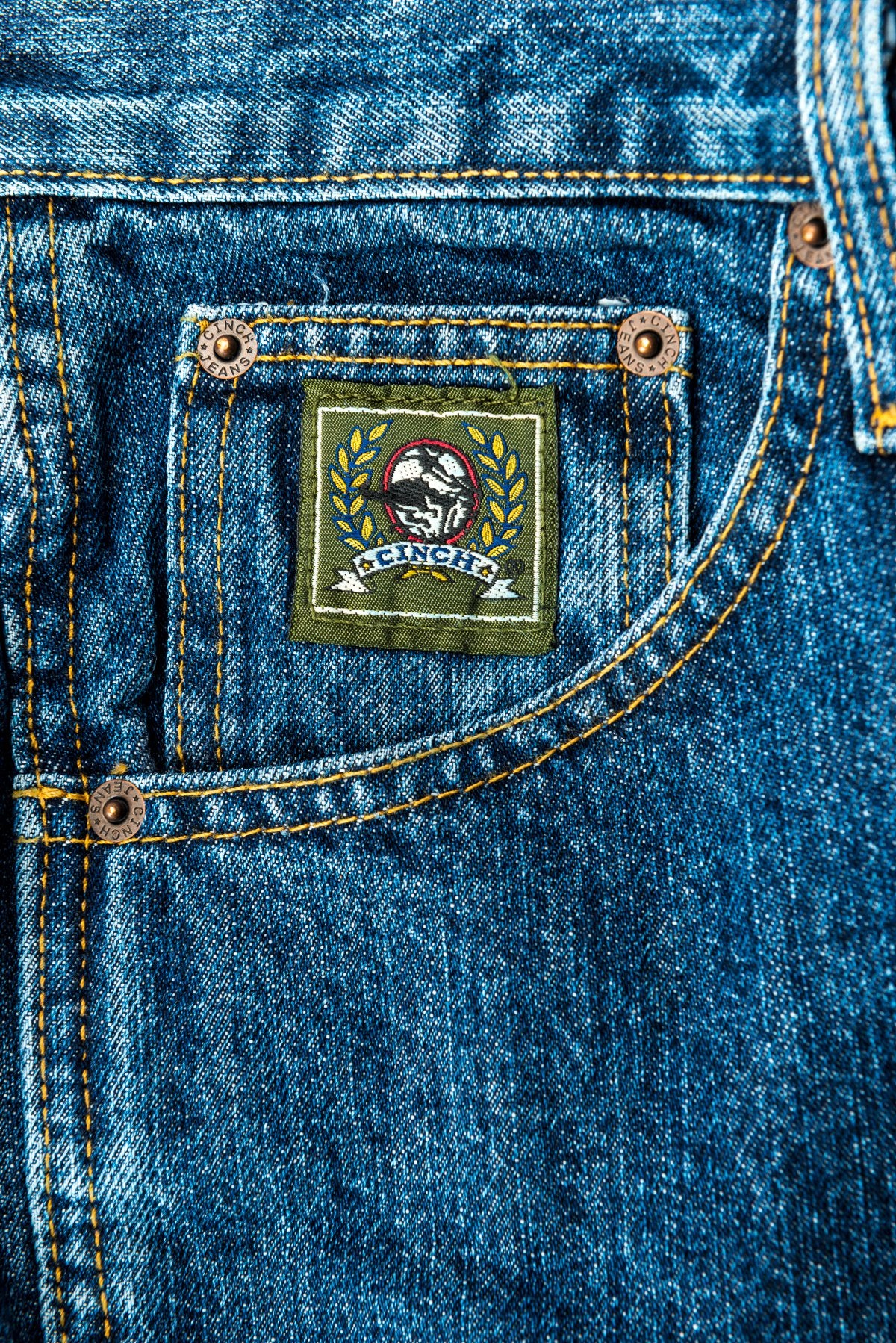 Cinch Men's Green Label Dark Stonewash Jean