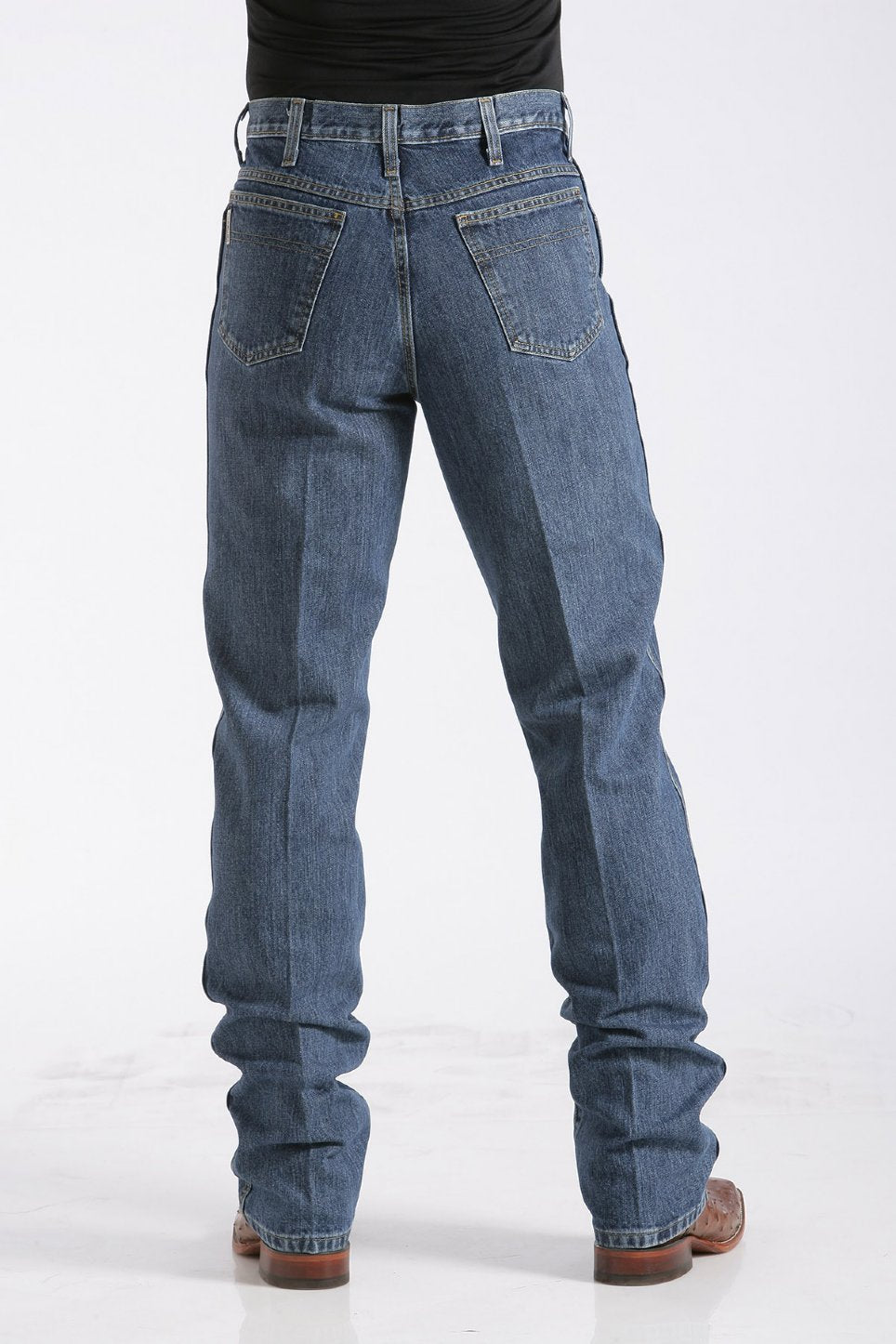 Cinch Men's Bronze Label Dark Stonewash Jeans