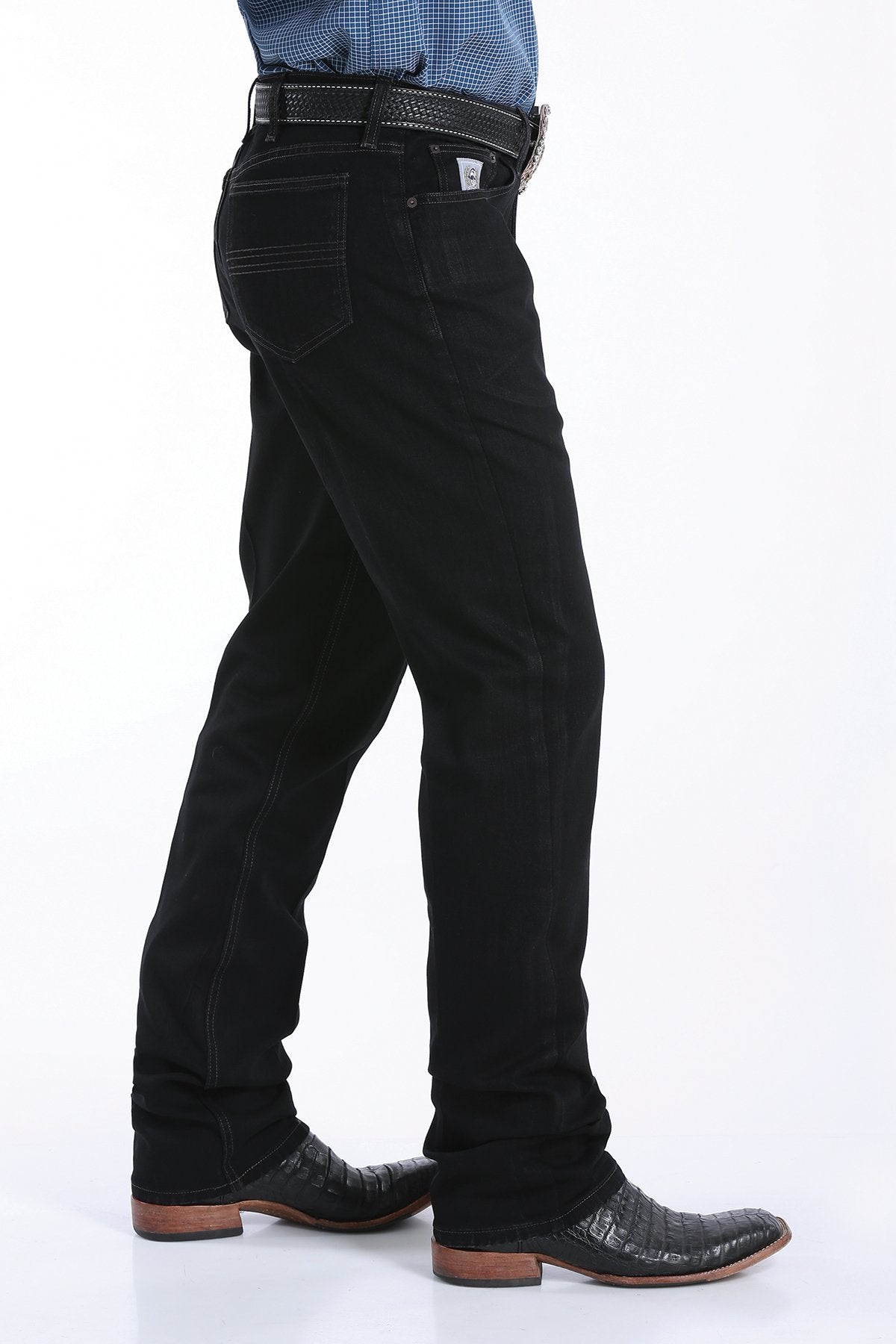 CINCH BLACK SLIM FIT SILVER LABEL JEAN