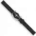 JUSTIN MEN'S CLASSIC LONGHORN BLACK BELT