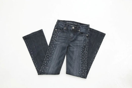 COWGIRL TUFF RHINESTONE COWGIRL JEANS