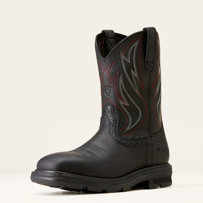 Ariat Sierra Black Shock Shield Steel Toe Work Boot