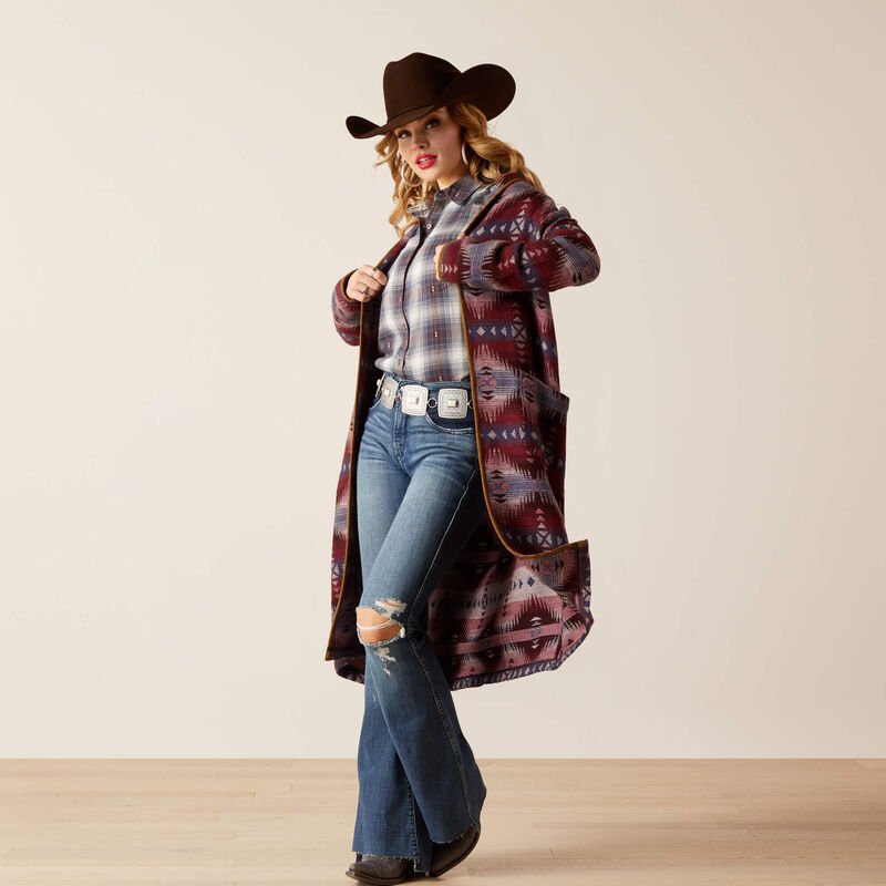 ARIAT VOLCANIC MCKENZIE BLANKET COAT