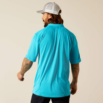 ARIAT TURQUOISE REEF AC POLO SHIRT
