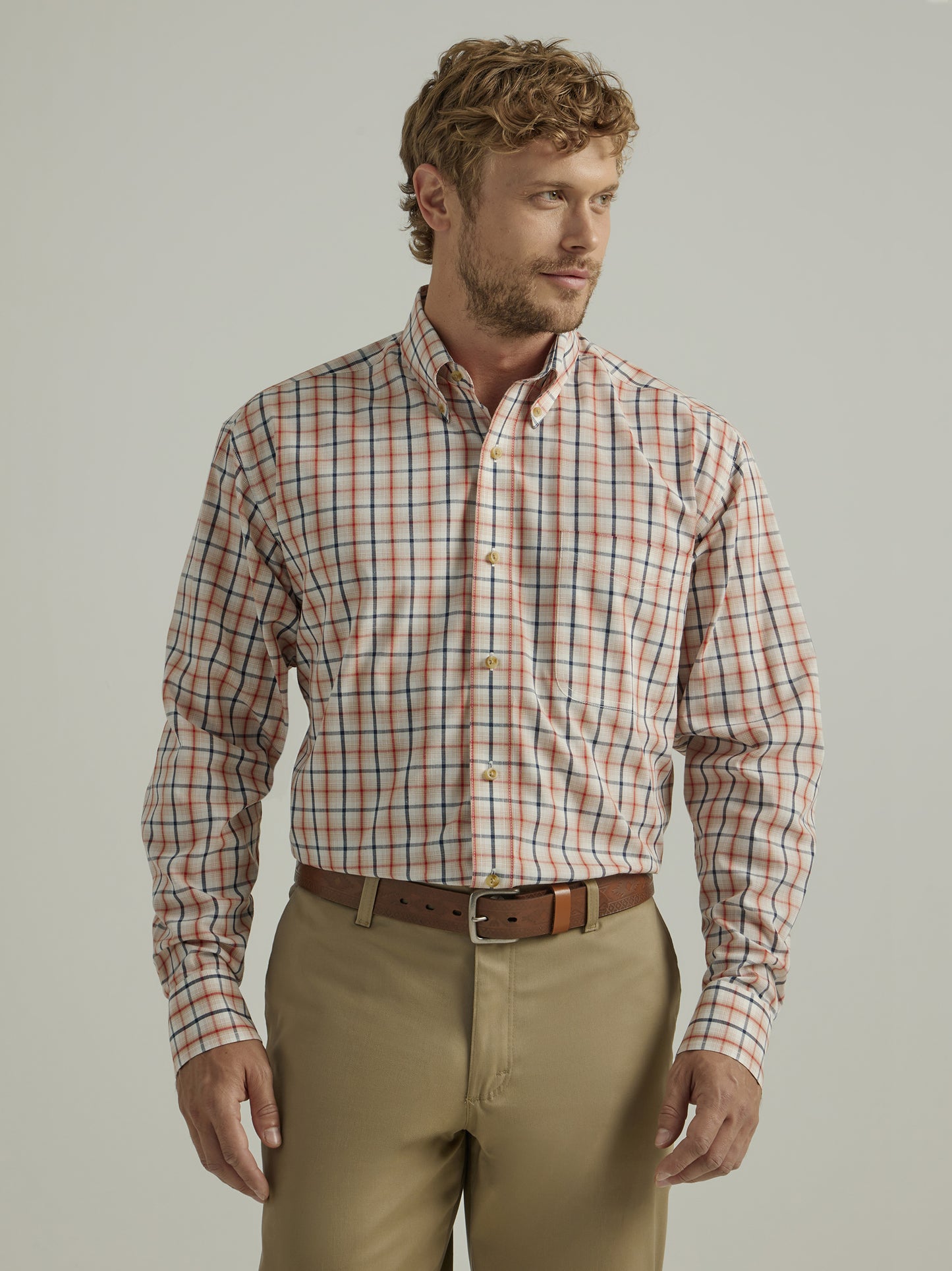 WRANGLER MEN'S RIATA FALL LONG SLEEVE SHIRTS