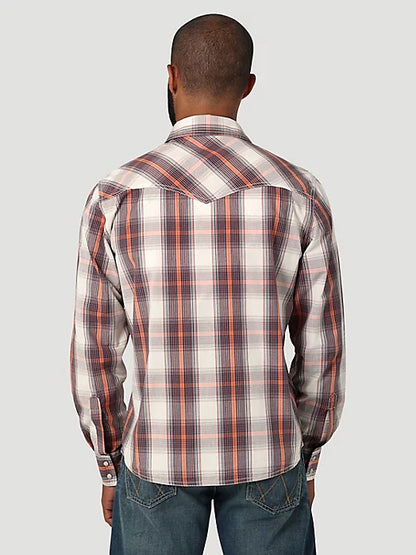 WRANGLER RETRO PREMIUM SPELLBOUND LONG SLEEVE SNAPSHIRT