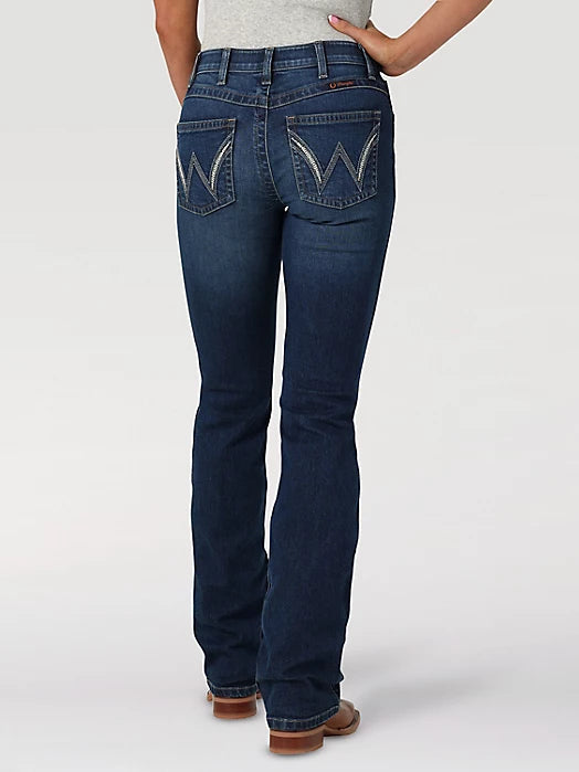WRANGLER Q-BABY SHIRLEY MID-RISE BOOTCUT ULTIMATE RIDING JEAN