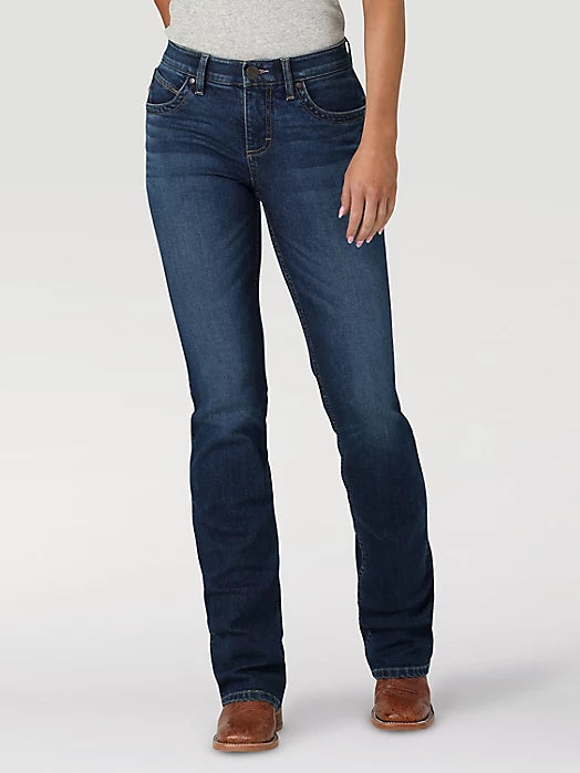WRANGLER Q-BABY SHIRLEY MID-RISE BOOTCUT ULTIMATE RIDING JEAN