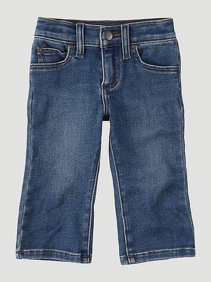WRANGLER LITTLE BOY'S ROPIN' STITCHED POCKET BOOTCUT JEAN