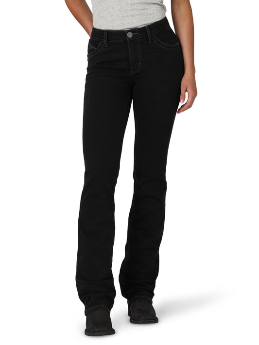 WRANGLER MOLLY ULTIMATE RIDING JEAN WILLOW MID-RISE BOOTCUT