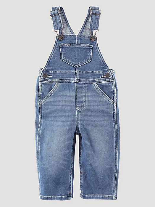 WRANGLER LITTLE GIRL'S MYRA DENIM OVERALLS