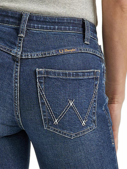 WRANGLER ELLERY ULTIMATE RIDING JEAN WILLOW MID-RISE TROUSER
