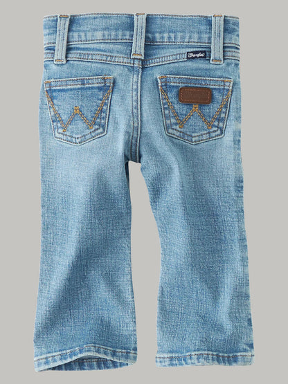 WRANGLER LITTLE BOY'S STITCHED POCKET BOOTCUT JEAN