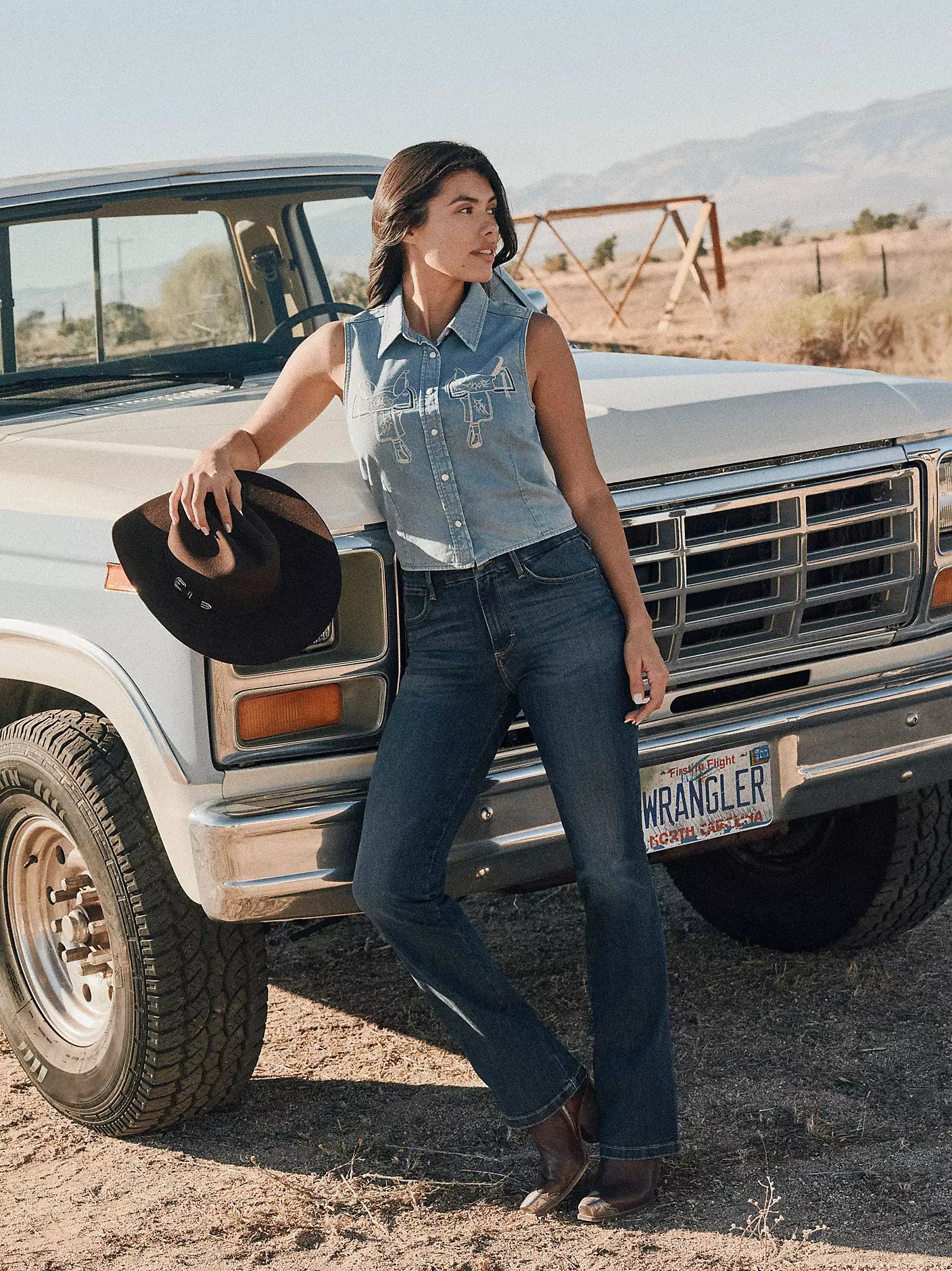 Wrangler BESPOKE High Rise Lacey Bootcut Jean