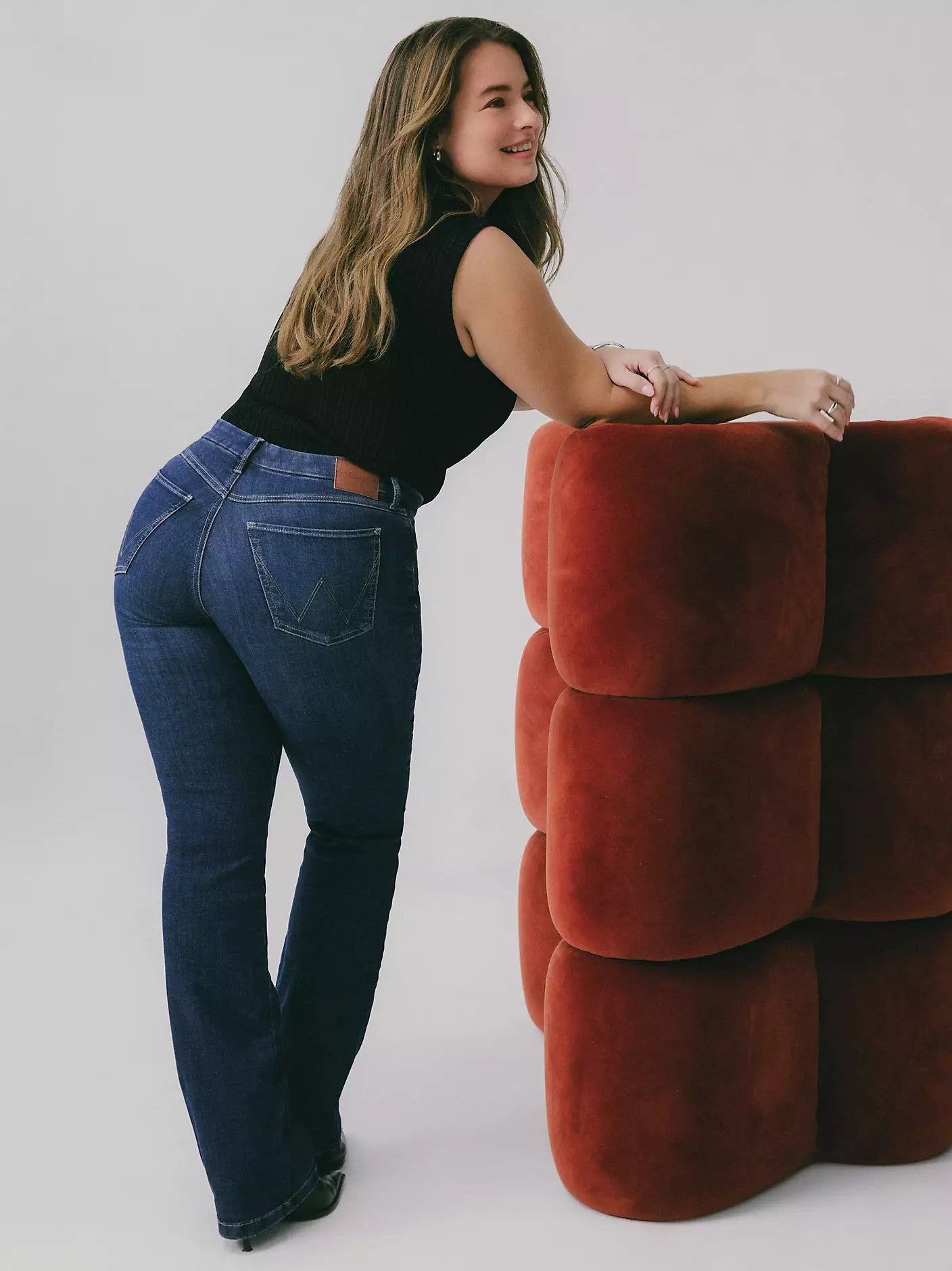 Wrangler BESPOKE High Rise Lacey Bootcut Jean