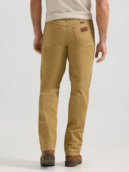Wrangler Premium Performance Tough Comfort Kelp Cowboy Cut Regular Fit Canvas Jean