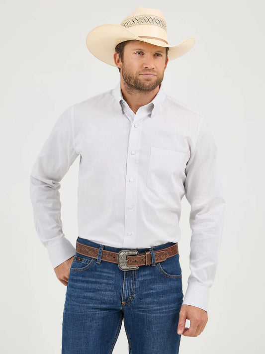 Wrangler Cody Johnson Ceramic Print One Pocket Button Down Shirt