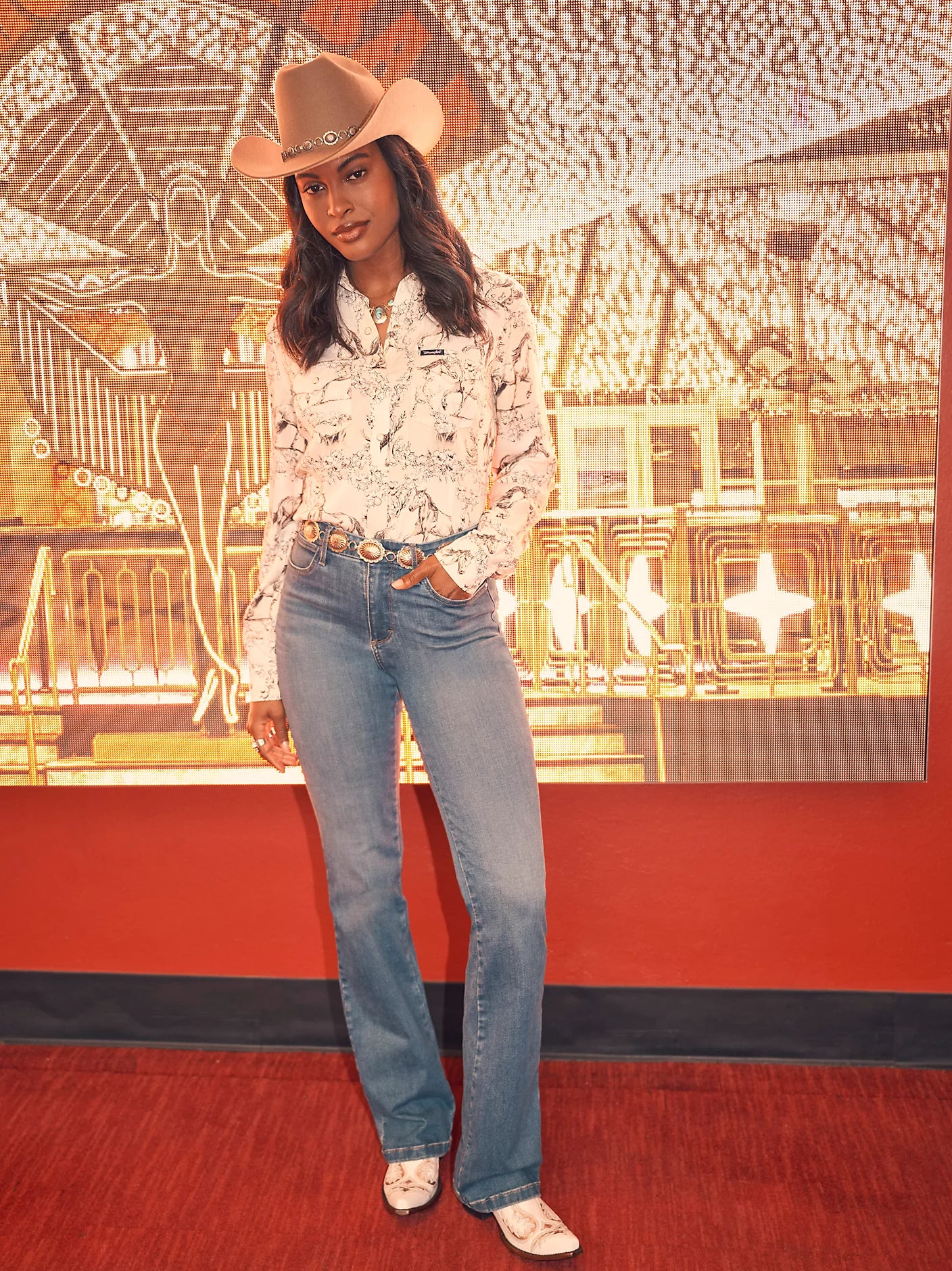 Wrangler Bespoke Regina High Rise Bootcut Jean