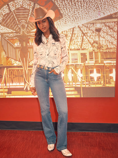 Wrangler Bespoke Regina High Rise Bootcut Jean