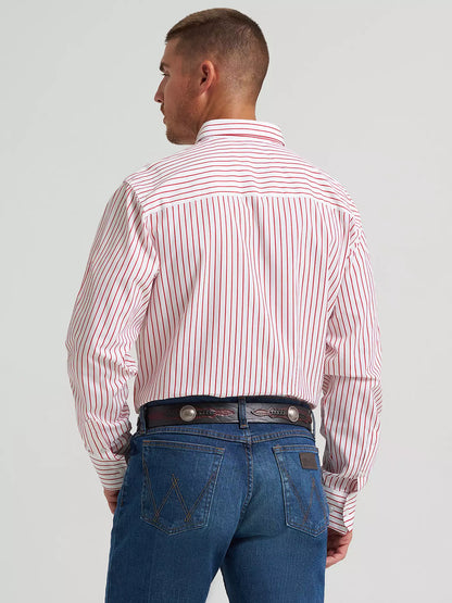 Cody Johnson By Wrangler Ruby Stripe Long Sleeve Shirt