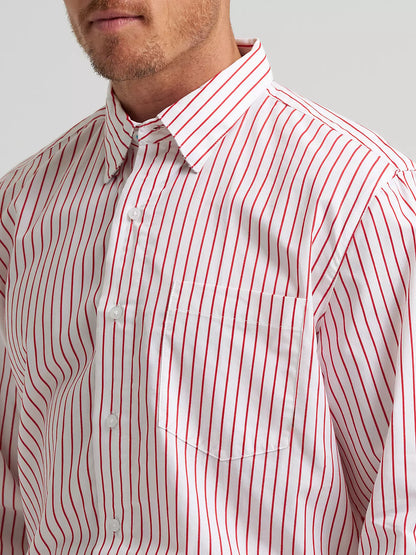 Cody Johnson By Wrangler Ruby Stripe Long Sleeve Shirt