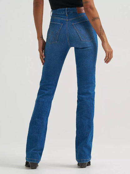Wrangler Bespoke Pearl High Rise Bootcut Jean