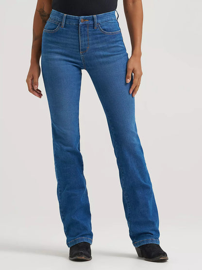 Wrangler Bespoke Pearl High Rise Bootcut Jean