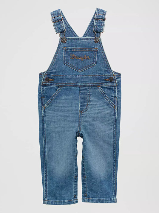Wrangler Kendra Little Girl's Denim Overalls