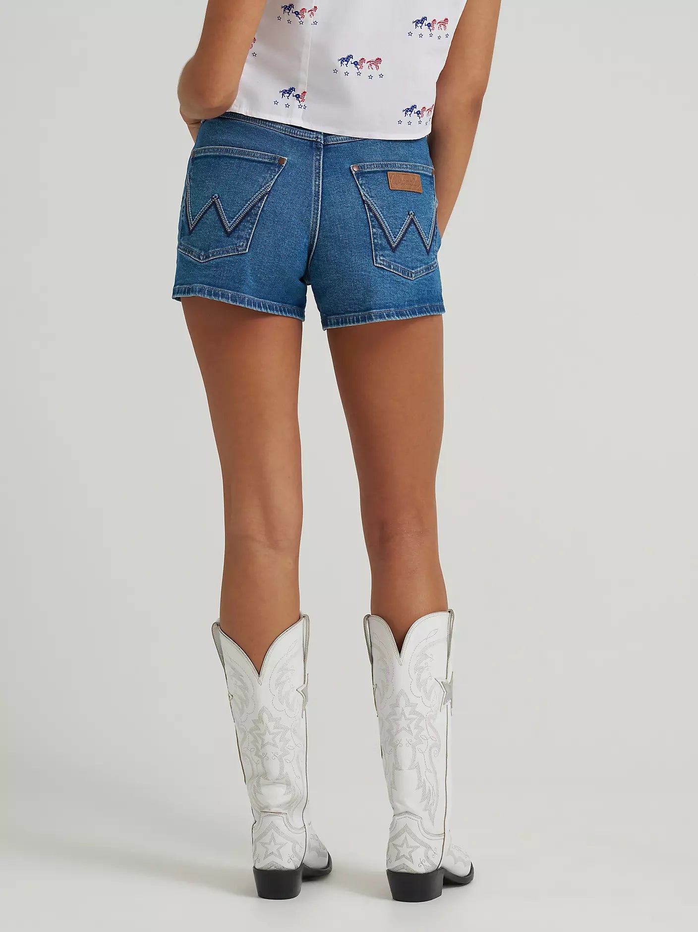 Wrangler Saige Retro Mae Mid Rise Short