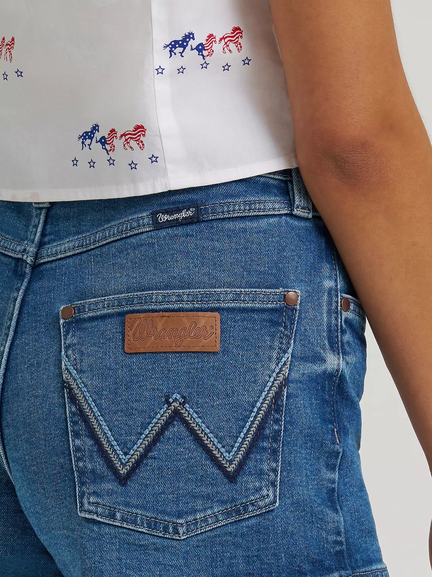 Wrangler Saige Retro Mae Mid Rise Short