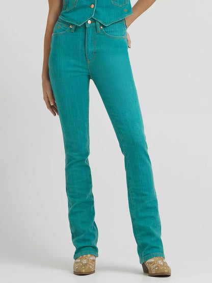 Lainey Wilson x Wrangler Turquoise Boot Huggers