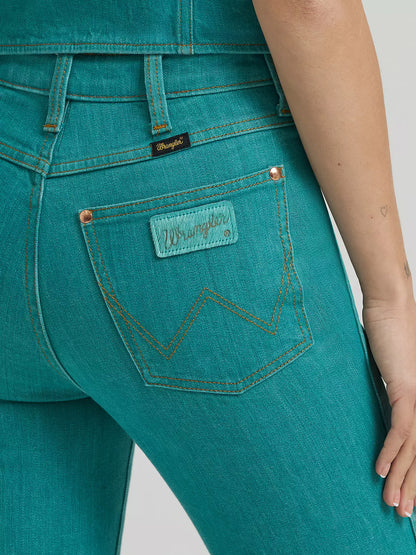 Lainey Wilson x Wrangler Turquoise Boot Huggers