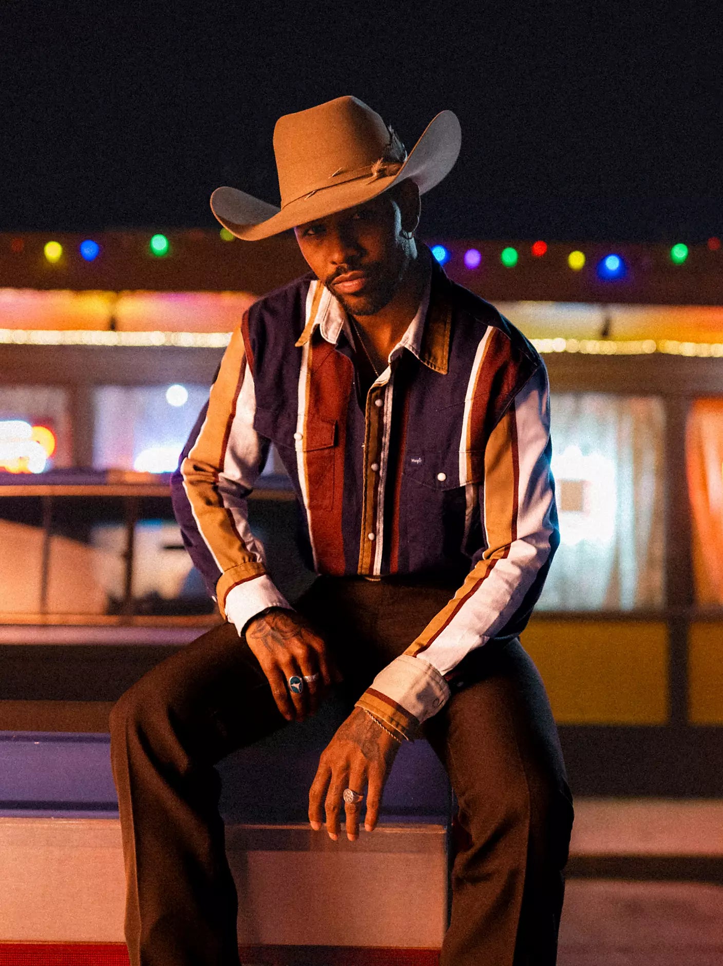Wrangler Vintage-Inspired Brushpopper Western Snap Workshirt