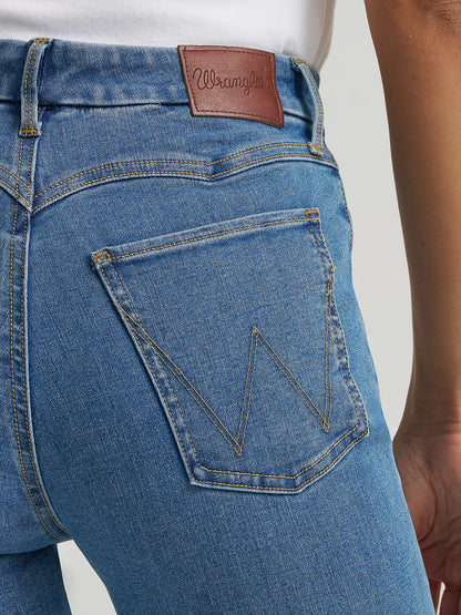 Wrangler BESPOKE High Rise Fashion Flare Jean