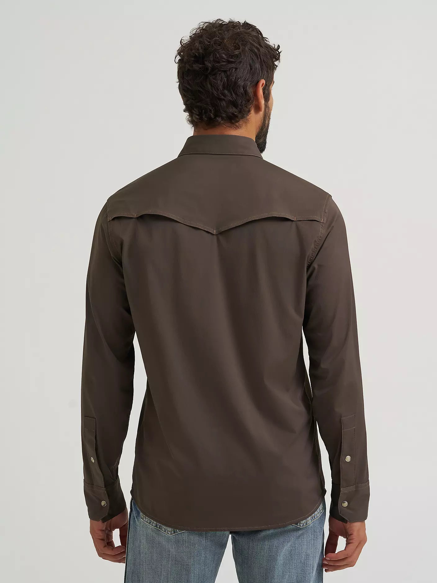 Wrangler All Terrain Gear Turkish Coffee Men's Technical Shirt