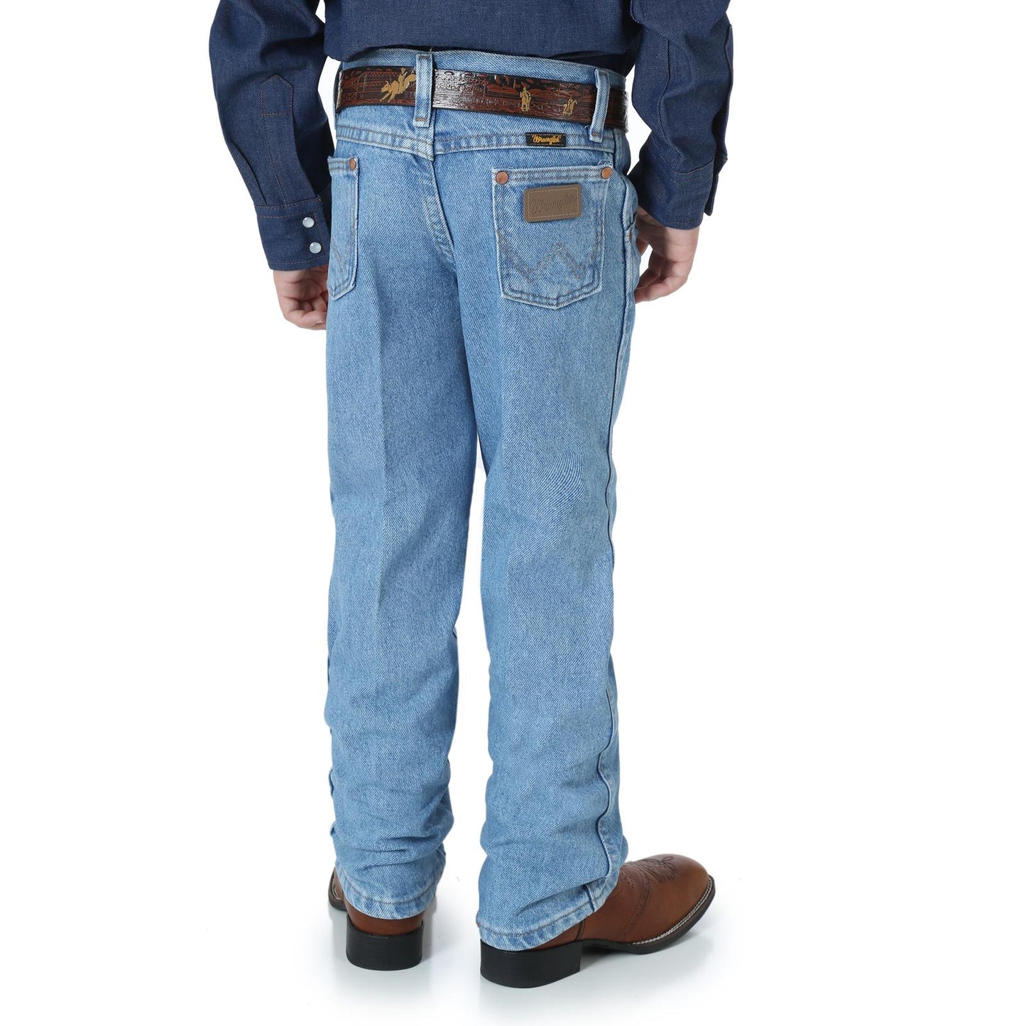 Wrangler Stonebleach Cowboy Cut Jeans