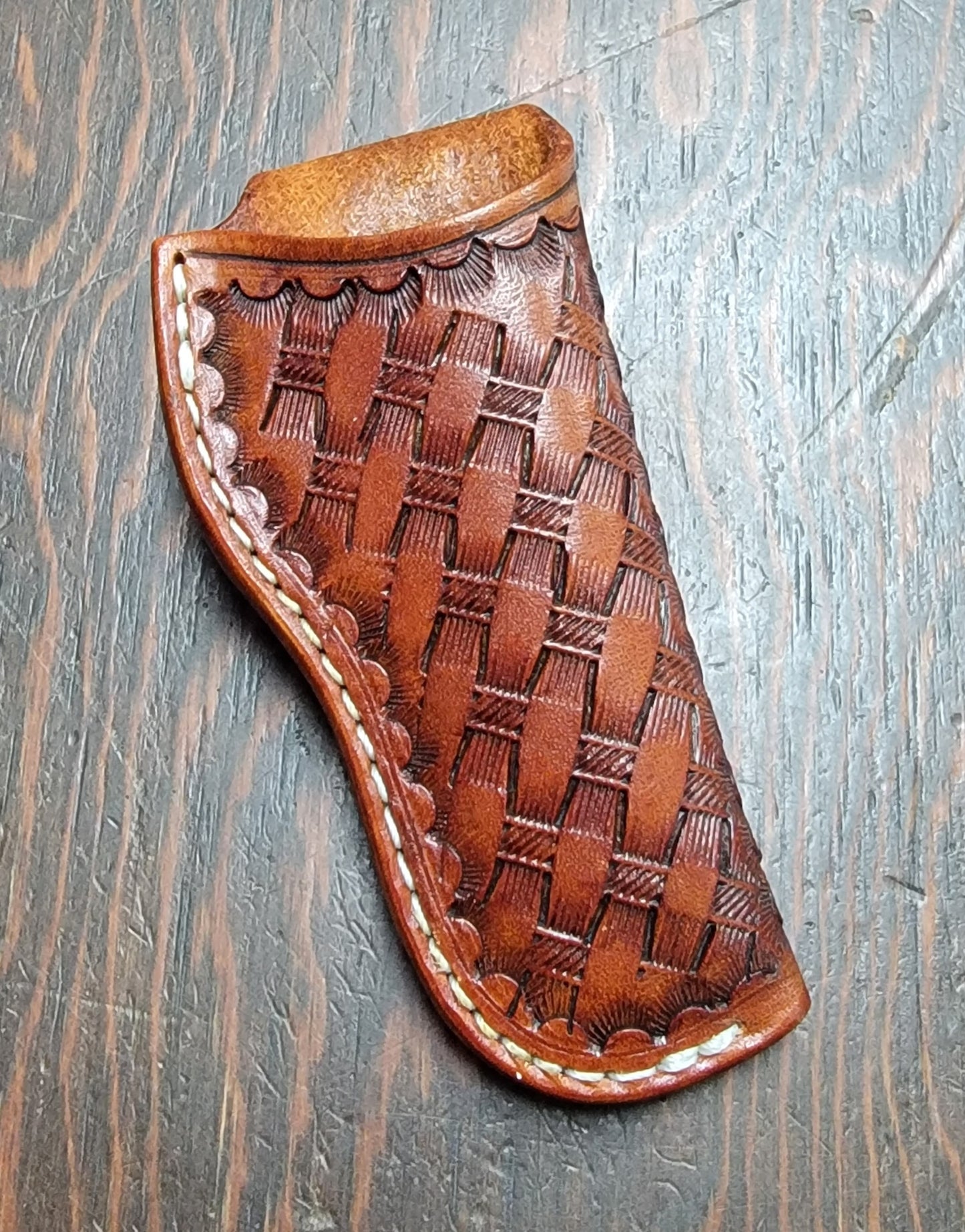 BASKETWEAVE X-LARGE KNIFE SHEATH