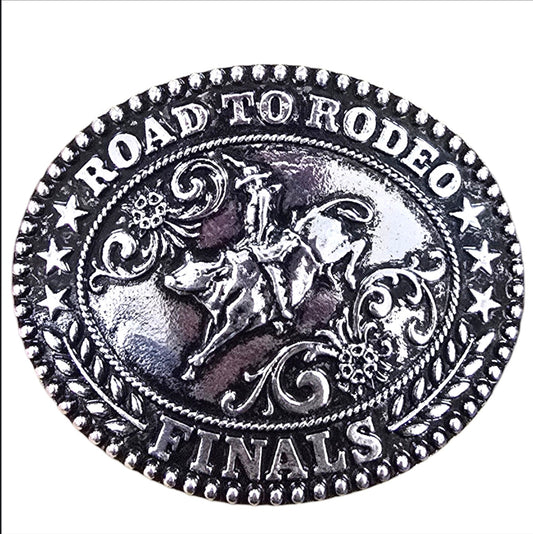 Road To Rodeo Finals Kid's Buckle
