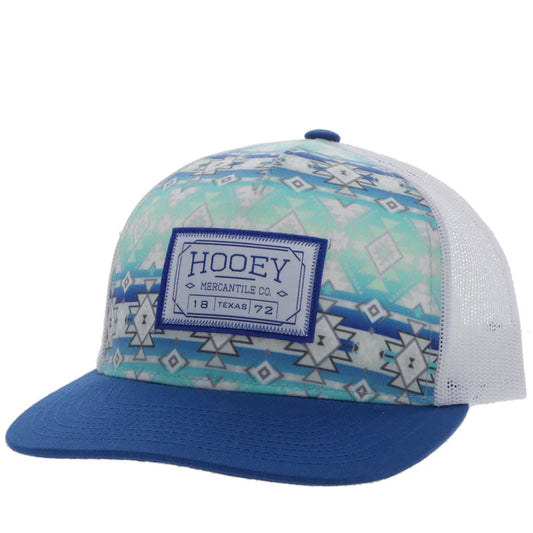 HOOEY "DOC" TEAL/WHITE W/AZTEC HAT