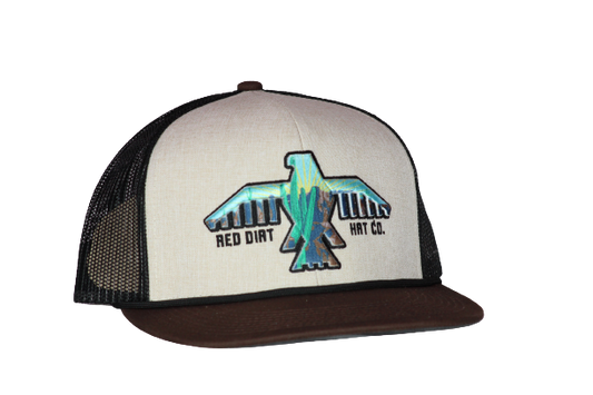 RED DIRT EL REY HEATHER TAN/BLACK/BROWN HAT