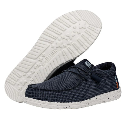 WALLY SPORT MESH NAVY HEYDUDE