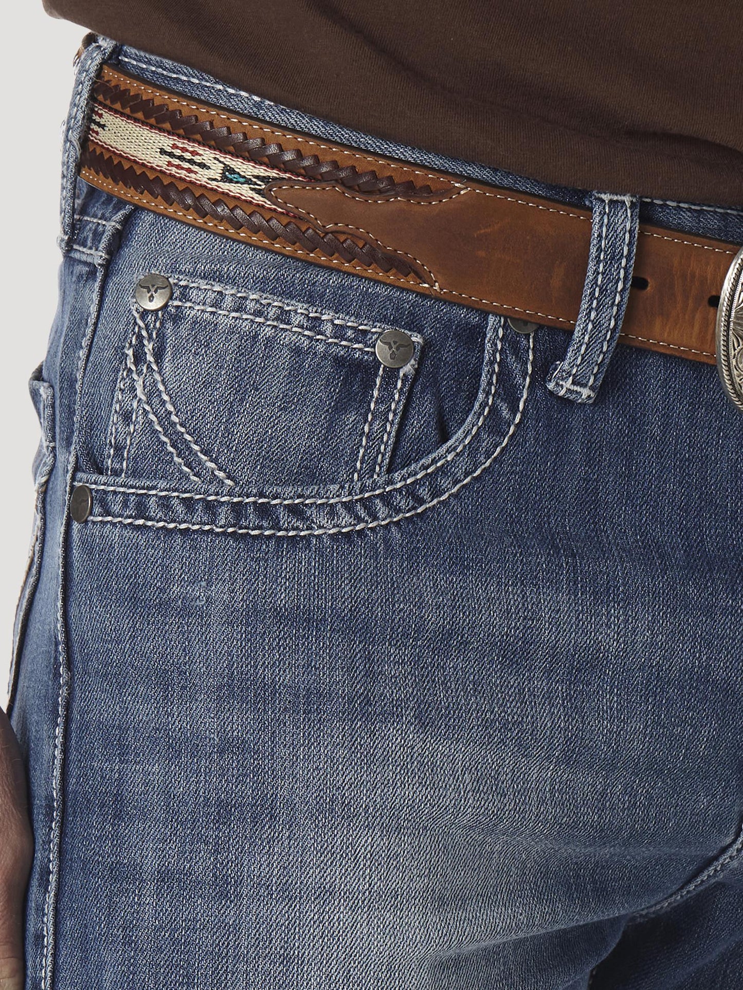 WRANGLER 20X NO. 42 VINTAGE LIGHT BLUE BOOTCUT JEAN