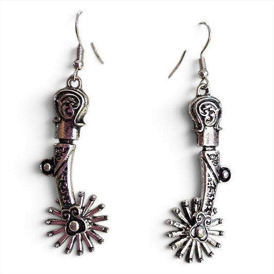 Spur Rowel Earrings