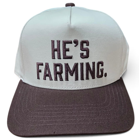 He's Farming Cap