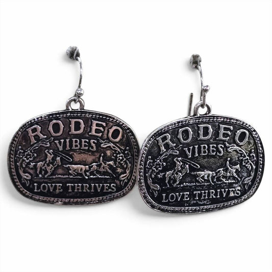 Rodeo Vibes Buckle Earrings