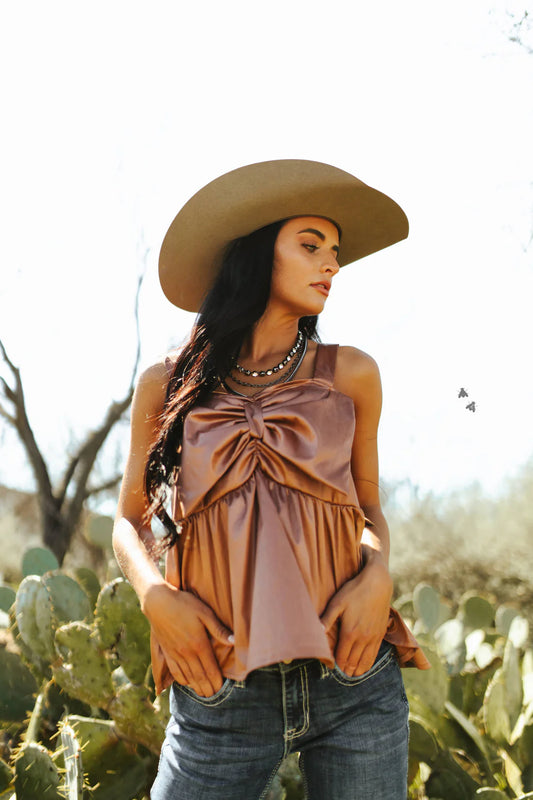 RODEO RIBBON *SADDLE TOP