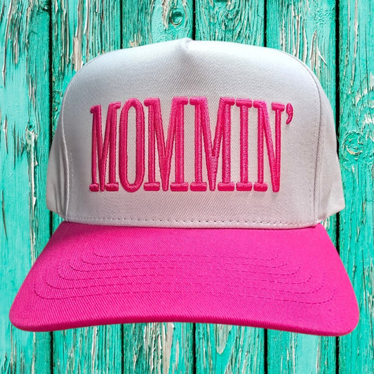 Hot Pink Mommin' Cap