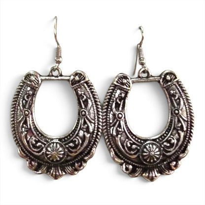 Western Horseshoe Earrings