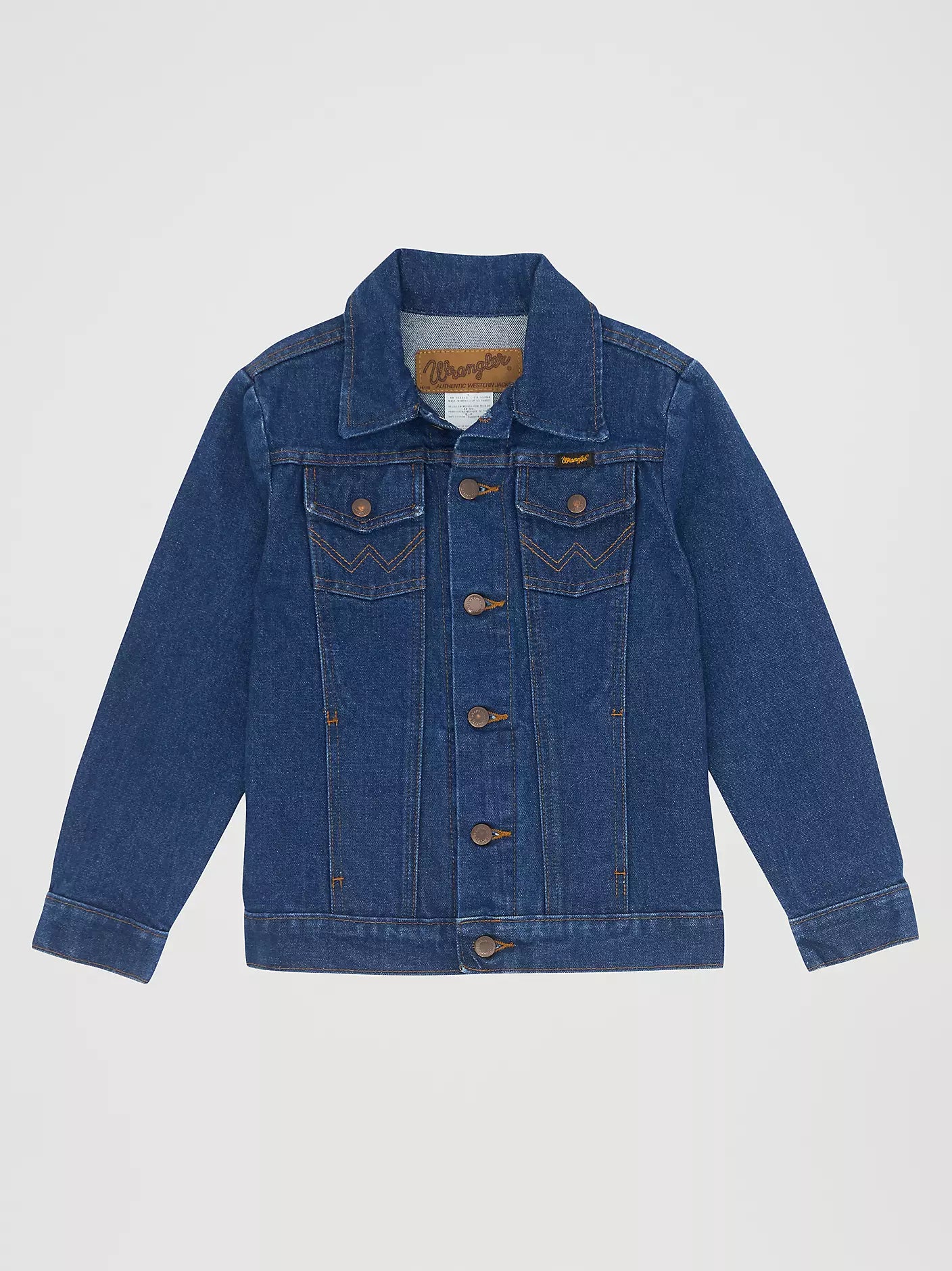 Wrangler Boy's Cowboy Cut Unlined Denim Jacket