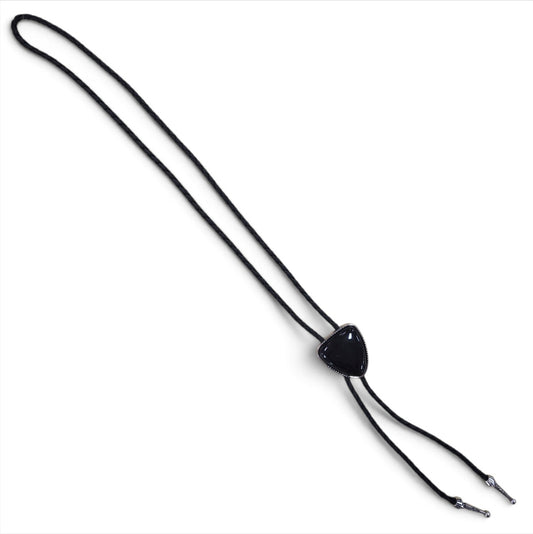 Black Triangle Western Bolo Tie